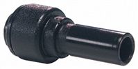 John Guest PM Pneumatic Straight Tube-to-Tube Adapter, Plug In 10 mm