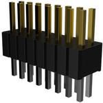 Conn Unshrouded Header HDR 18 POS 1.27mm Solder ST Top Entry Thru-Hole Tube