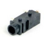 3 Pole Female Audio/RCA Jack, Surface Mount, Right Angle, 3A, 250V
