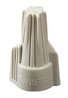 Ideal Twister Series wire nut Wire Splice Connector, Brown, Insulated 22 8 AWG
