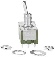 4PDT Toggle Switch, 6A 250VAC, Solder Lug, Panel Mount