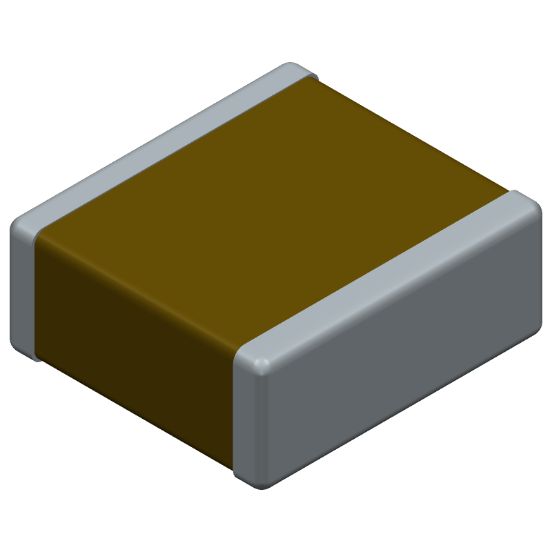 Cap Ceramic 1uF 25V VHT 10% Pad SMD 2225 150°C Low ESR T/R