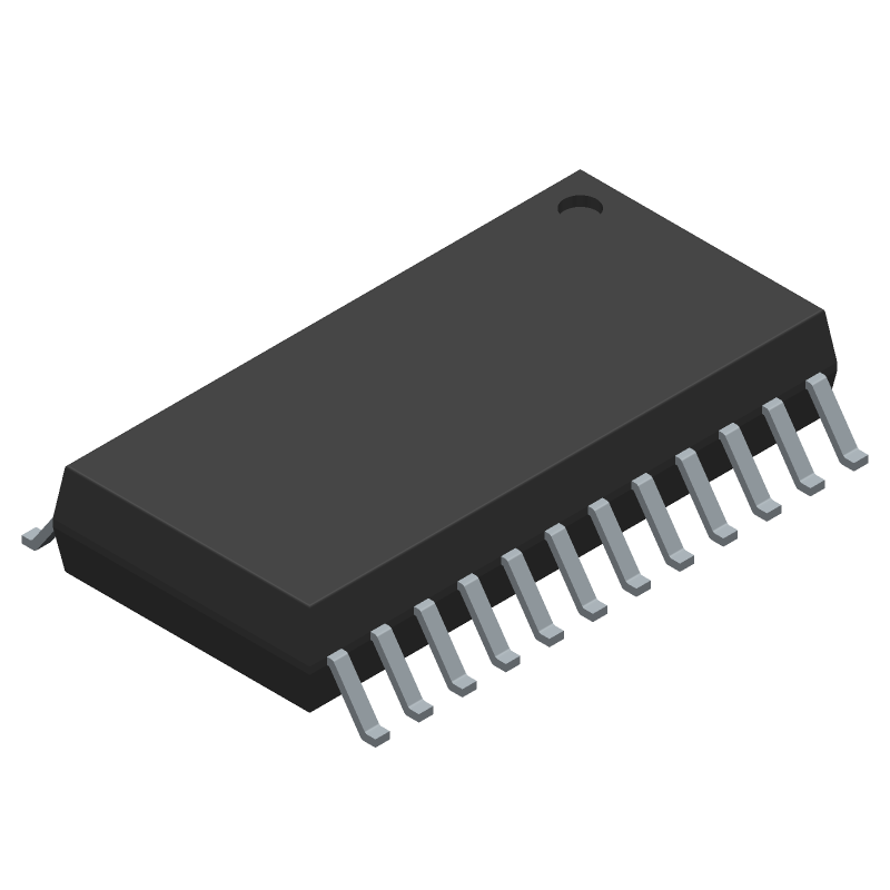 12-Bit Dual DAC, 125KS/s, Parallel Interface, SOIC