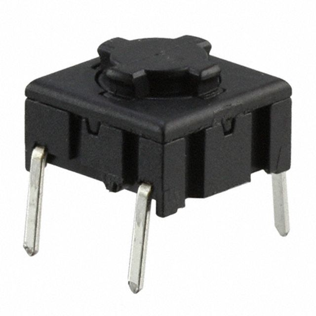 Tactile Switch SPST-NO 50mA 24V, Through Hole, Non-Illuminated