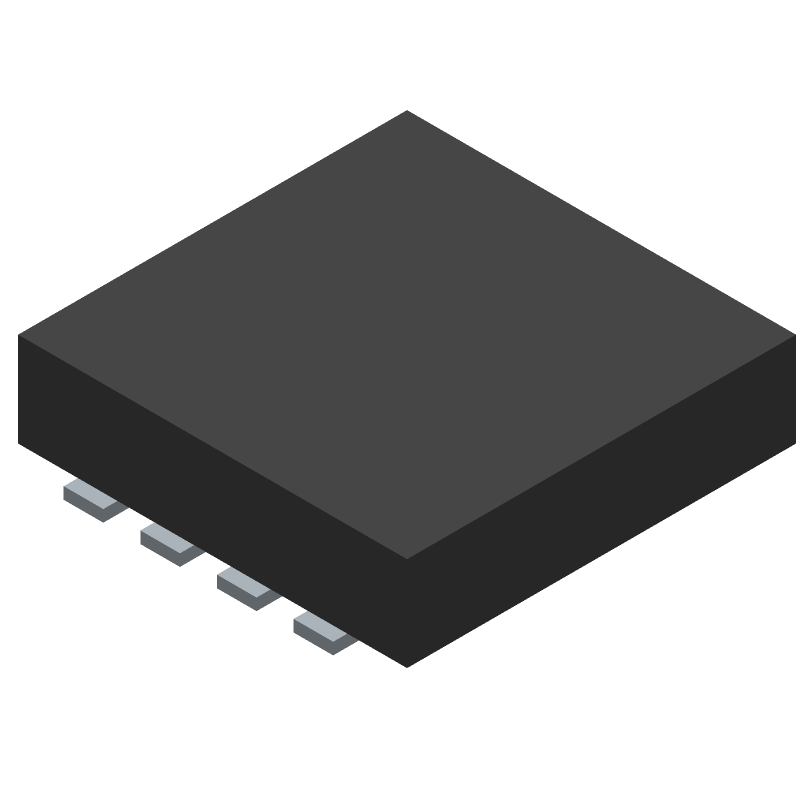 Power Field-Effect Transistor, 5.7A I(D), 60V, 0.1ohm, 1-Element, P-Channel, Silicon, Metal-oxide Semiconductor FET, 3.30 X 3.30 MM, ROHS COMPLIANT, MLP-8