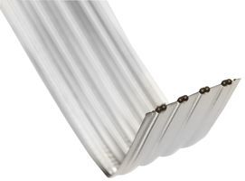 Flat Cable Polyolefin 8Conductors 30AWG Silver