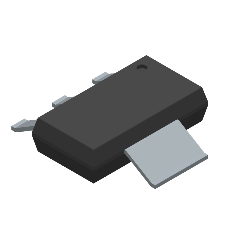 N-Channel MOSFET 100V 3.3A 100mR SOT-223 SM