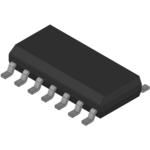 1 Tx/Rx RS-422/RS-485 Bus Transceiver, 14-Pin SOIC N, 3.3V