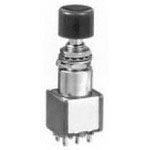 Illuminated Pushbutton Switch, SPDT, 4A 125VAC/30VDC, Solder