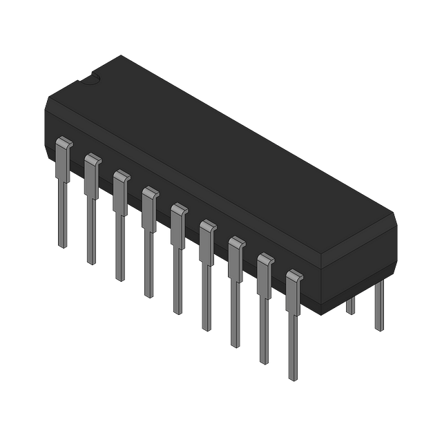 PARALLEL, WORD INPUT LOADING, 1us SETTLING TIME, 12-BIT DAC, CDIP18, CERDIP-18