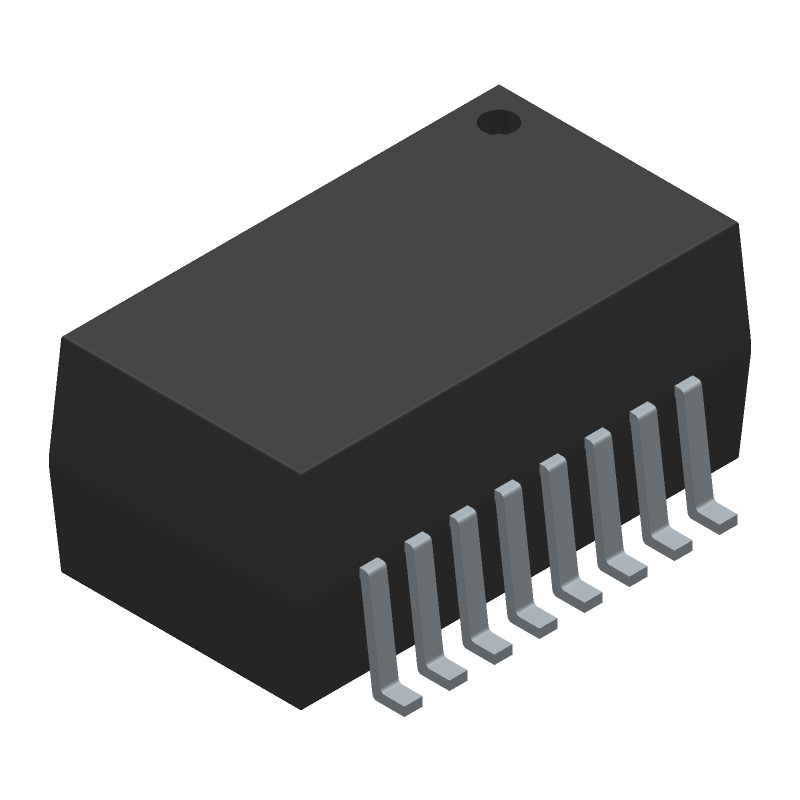 Telecom Transformer 1:1, 1.5kV Isolation, 3.5R DCR, SMD