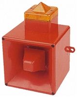 AL112N Sounder Beacon, 112dB, Amber Xenon, 24 V dc