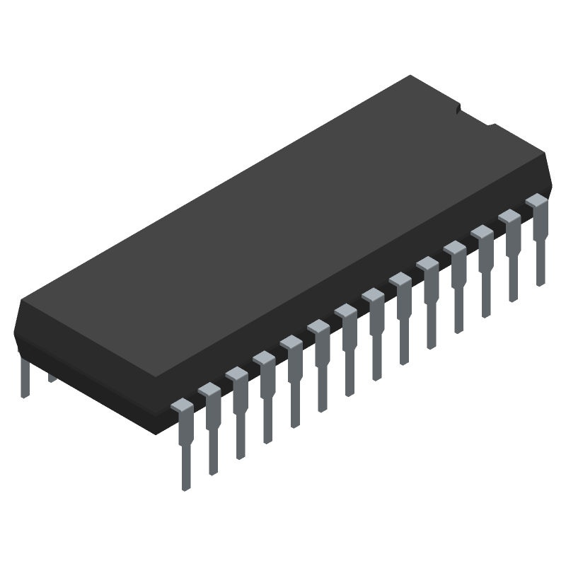 256Kb EPROM 32Kx8 100ns Parallel DIP-28 IC
