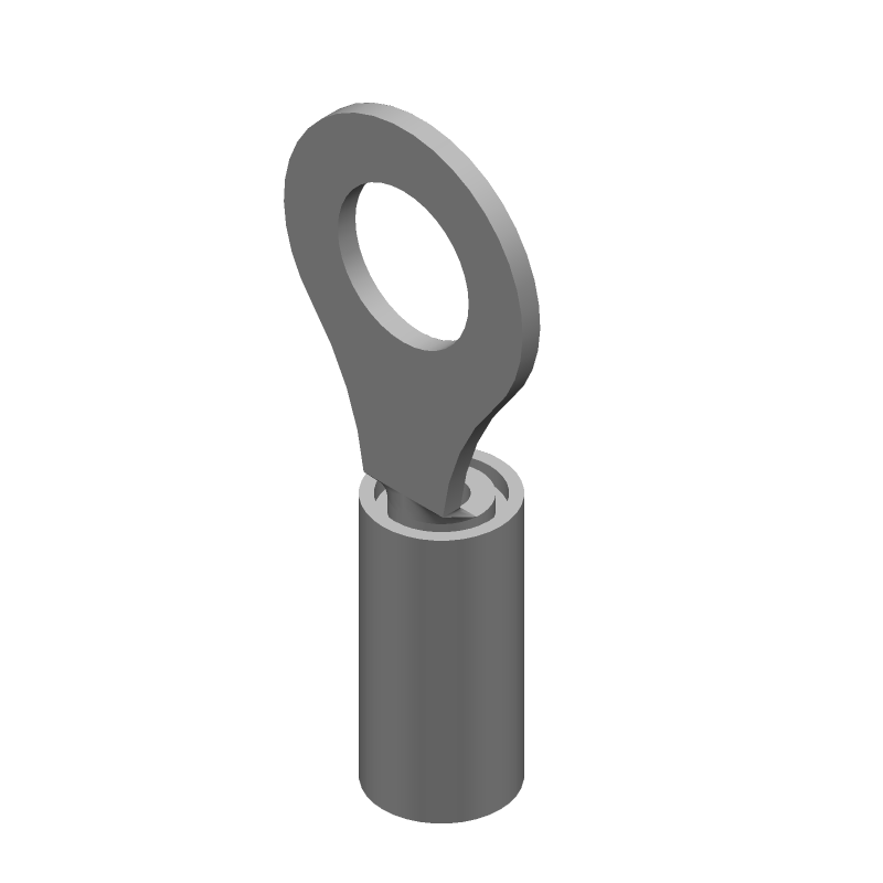 PIDG Terminal, Crimp, Female, 20-24AWG, 300V, Tin