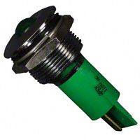 Single Color LED, Green, Diffused, 19mm, PLASTIC PACKAGE-2