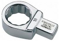STAHLWILLE 731/40 Series Open Ended Insert Spanner Head, size 22 mm