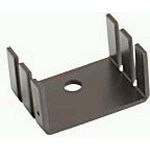 Heat Sink Passive TO-220 Horizontal Screw Mount Aluminum 20.3°C/W Black Anodized