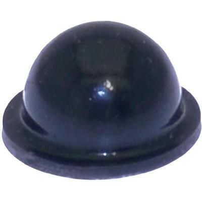 Foot self-adhesive, circular Black (Ø x H) 9.6 mm x 5.4 mm TOOLC