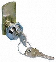 Chrome Plated Camlock, Key to unlock