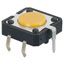 Tactile Switch, 24VDC, 50mA, 2.55N, Through Hole, SPST