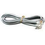 Cable Assembly Twisted Pair Cord 7.62m 26AWG RJ-11 to RJ-45 PL-PL Crimp-Crimp