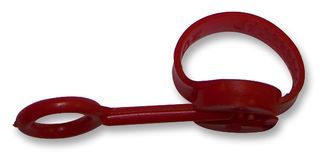 CABLE TIE, REL, RED, 105MM, PK10