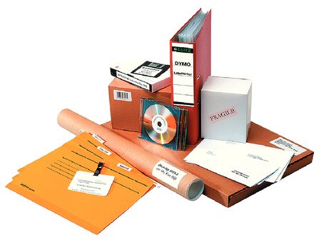 Dymo S0722430 Black on White Label Printer Tape