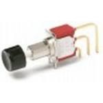 SPDT Pushbutton Switch 6A 120V AC, 28V DC, Solder