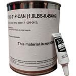 Red Silicone Adhesive, 2-Part, 25k/55k cPs, 990 PSI, 4.4e14 Ohm.cm