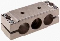 Rose+Krieger Round Tube Parallel Clamp, strut profile 40 mm,