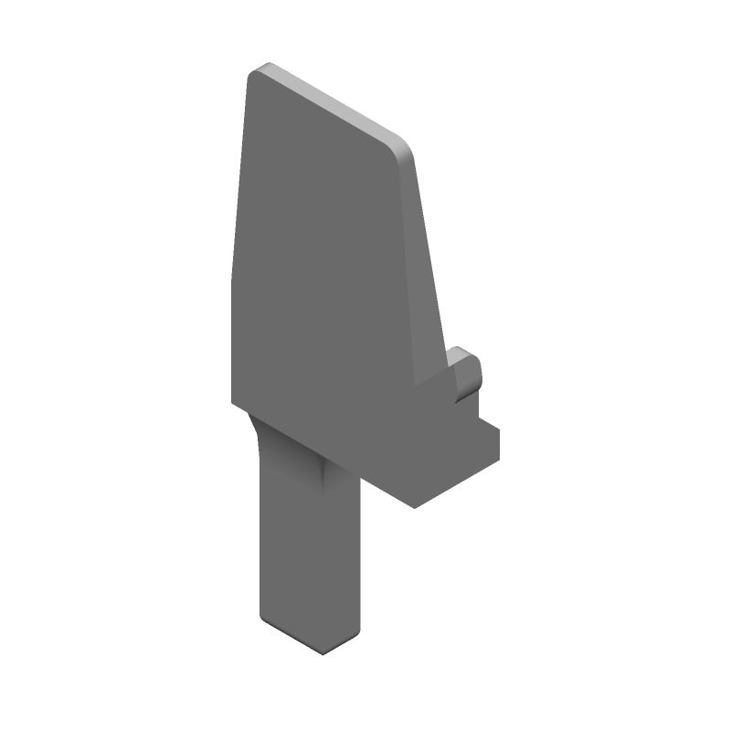 WEDGE LOCK FOR 2 CONTACTS RECEPTACLE HOUSING