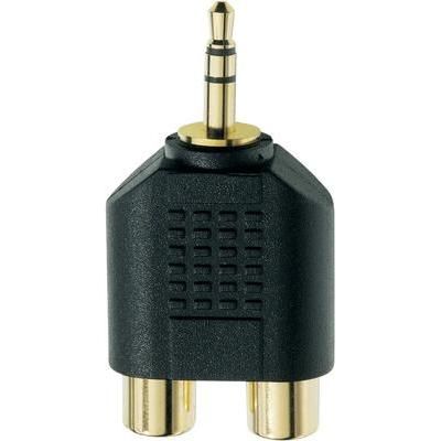 Inakustik Jack plug 3.5 mm to RCA socket (phono) Adapter