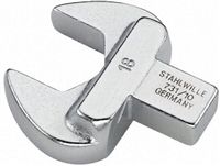 STAHLWILLE 731/10 Series Open Ended Insert Spanner Head, size 12 mm