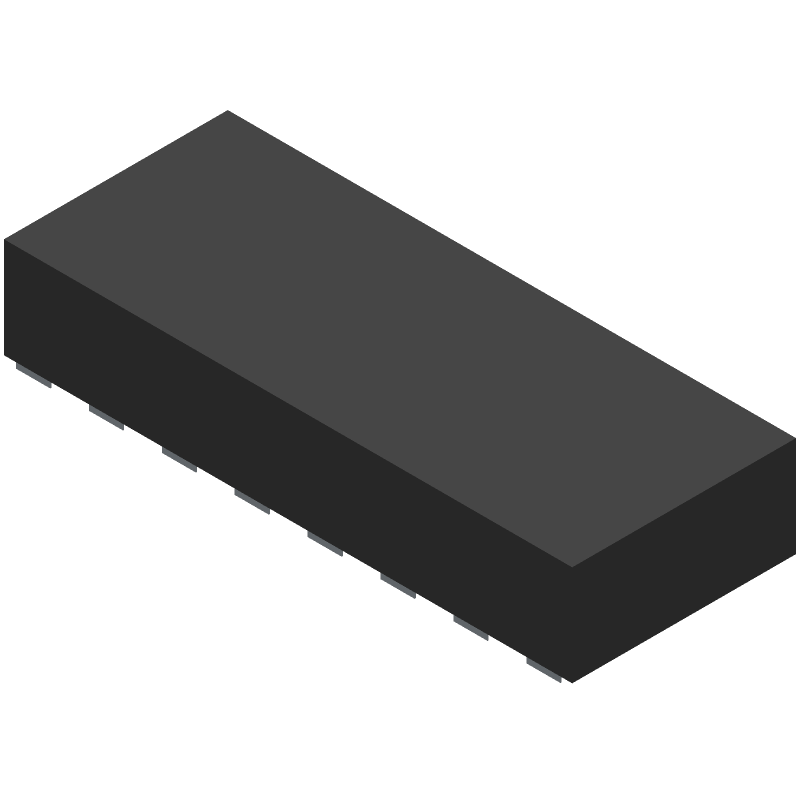 Dual Decade Ripple Counter, 35MHz, 4-Bit, CMOS, SOIC