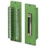 37 Pos D-SUB Interface Module, 125V, 2.5A, Straight