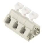 Conn PC Terminal Block 4 POS 7.5mm Solder Thru-Hole 15A Box