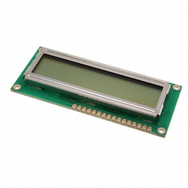 16x2 LCD Module, STN, Green, 5V, Parallel Interface