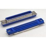 50 Pos USB-A/C Connector, 5A, 250V, Press-Fit, Vertical