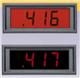 Digital Panel Meters 9V/200mV NEG RED DPM