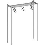 SAFETY GRATED WAVEGUIDE BRIDGE KIT, 24 IN X 10 FT, WITH FOUR 15 FT 4 IN DIRECT BURIAL POSTS