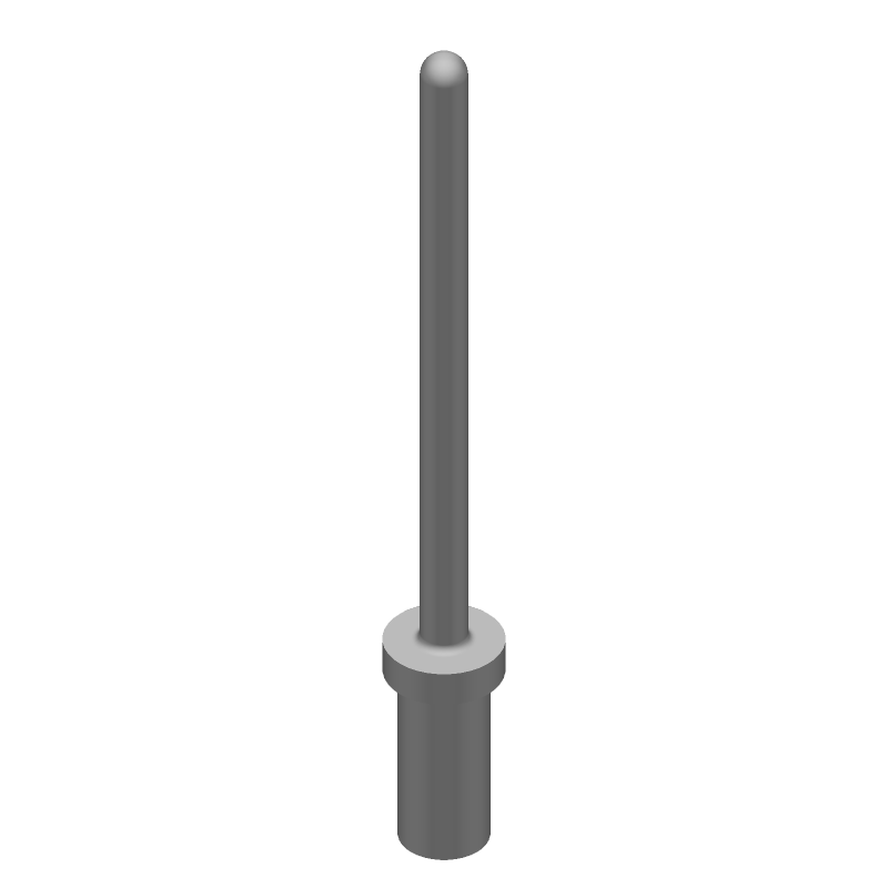 Power Contact PIN, Male, Crimp, 5A, Gold, 20-24AWG