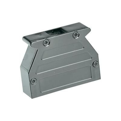 D-SUB housing Number of pins: 9 Plastic, metallised 45 °, 45 ° Silver Provertha 07090M4V001 1 pc(s)