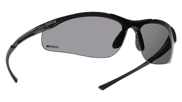 Protective goggles black EN 166 1 5-2.5 100% UVA+UVB, CONTOUR POLARIZED (+SMOKE), Bollé Safety