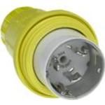 Conn Power PL 3Power/1Ground POS ST Cable Mount 4 Terminal 1 Port Watertite®