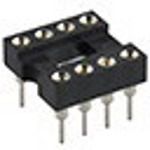 Conn IC Socket SKT 8 POS 2.54mm Solder ST Thru-Hole