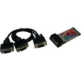 ExpressCard 34 mm Serial RS232 2 port, EX-1392, Exsys