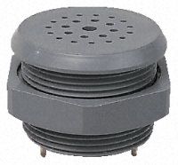 Audio Buzzer Piezo 5VDC 16VDC 14.2mA 12VDC 96dBAdBA 3485Hz to 3515Hz Panel Mount Pin