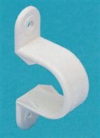 Marley Extrusions 21.5mm Outside Diameter PVC-U White Pipe Clip 44mm x