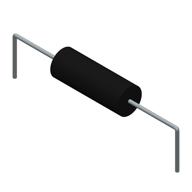 RESISTOR, CURRENT SENSE, METAL STRIP, 5 W, 1 %, 0.005 ohm, THROUGH HOLE MOUNT, AXIAL LEADED, GREEN