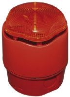 Banshee Excel Lite Sounder Beacon, 110dB, Amber Xenon, 9  30 V dc